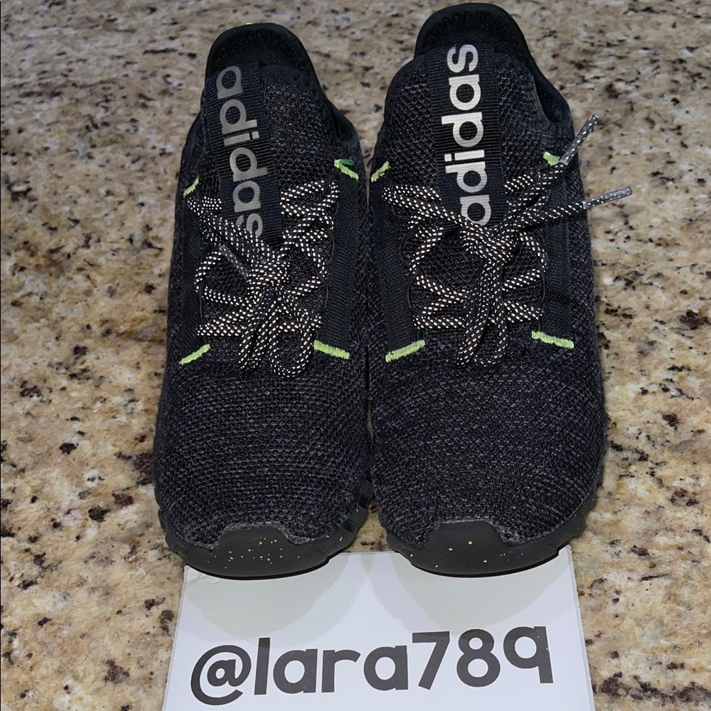 Adidas Kaptir 3.0 in Black and Lucid Lemon